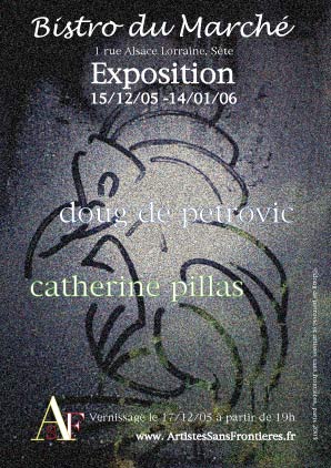 Affiche de l'exposition à Sète