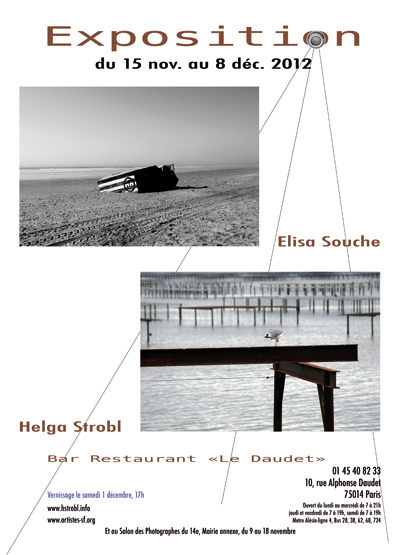 Elisa Souche, affiche d'exposition, 2012